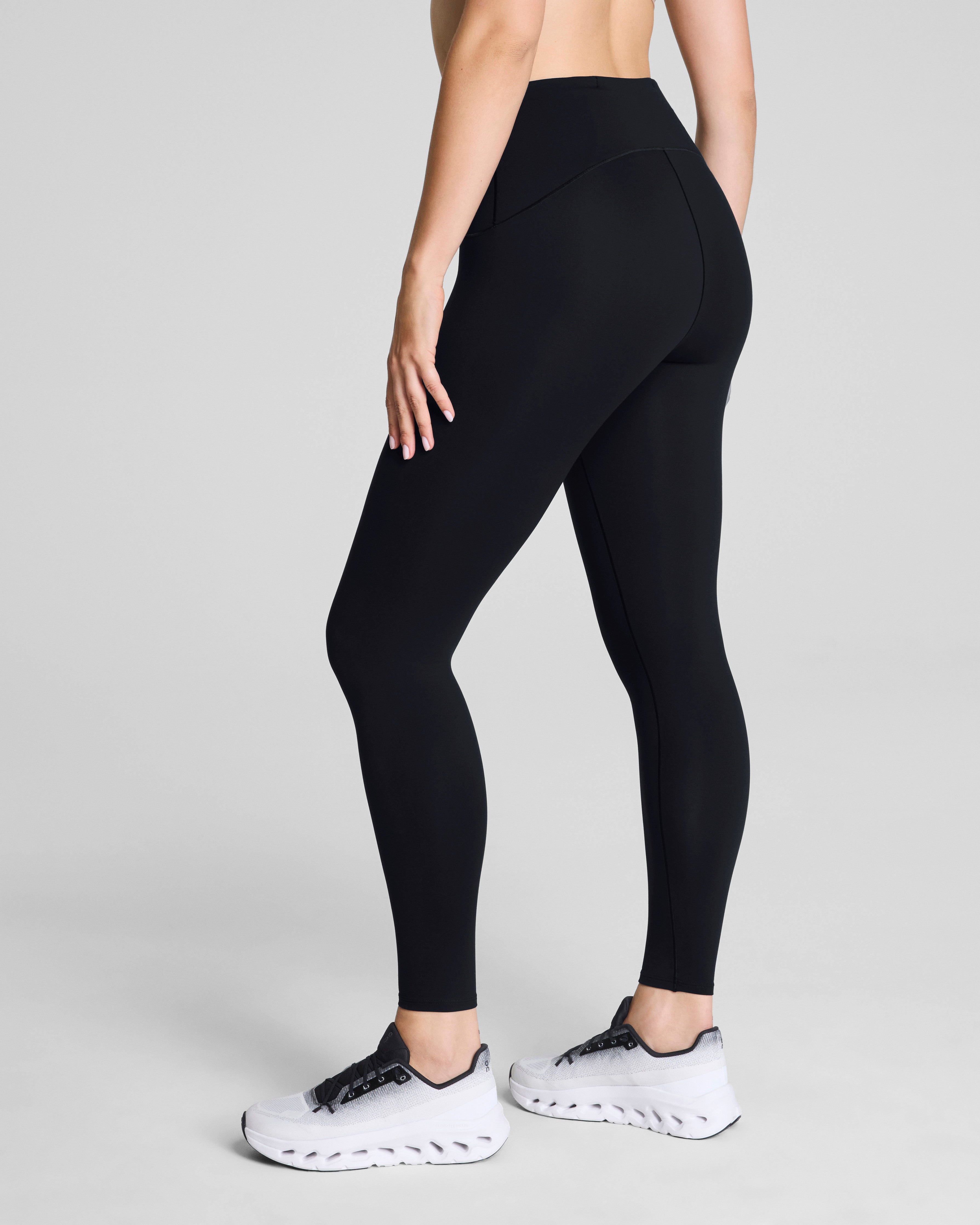 SPANXshape™ Booty Boost® Brushed Full-Length Leggings  Very Black