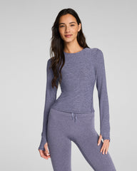 SPANX® SoftStretch Contour Mockneck Long Sleeve Top