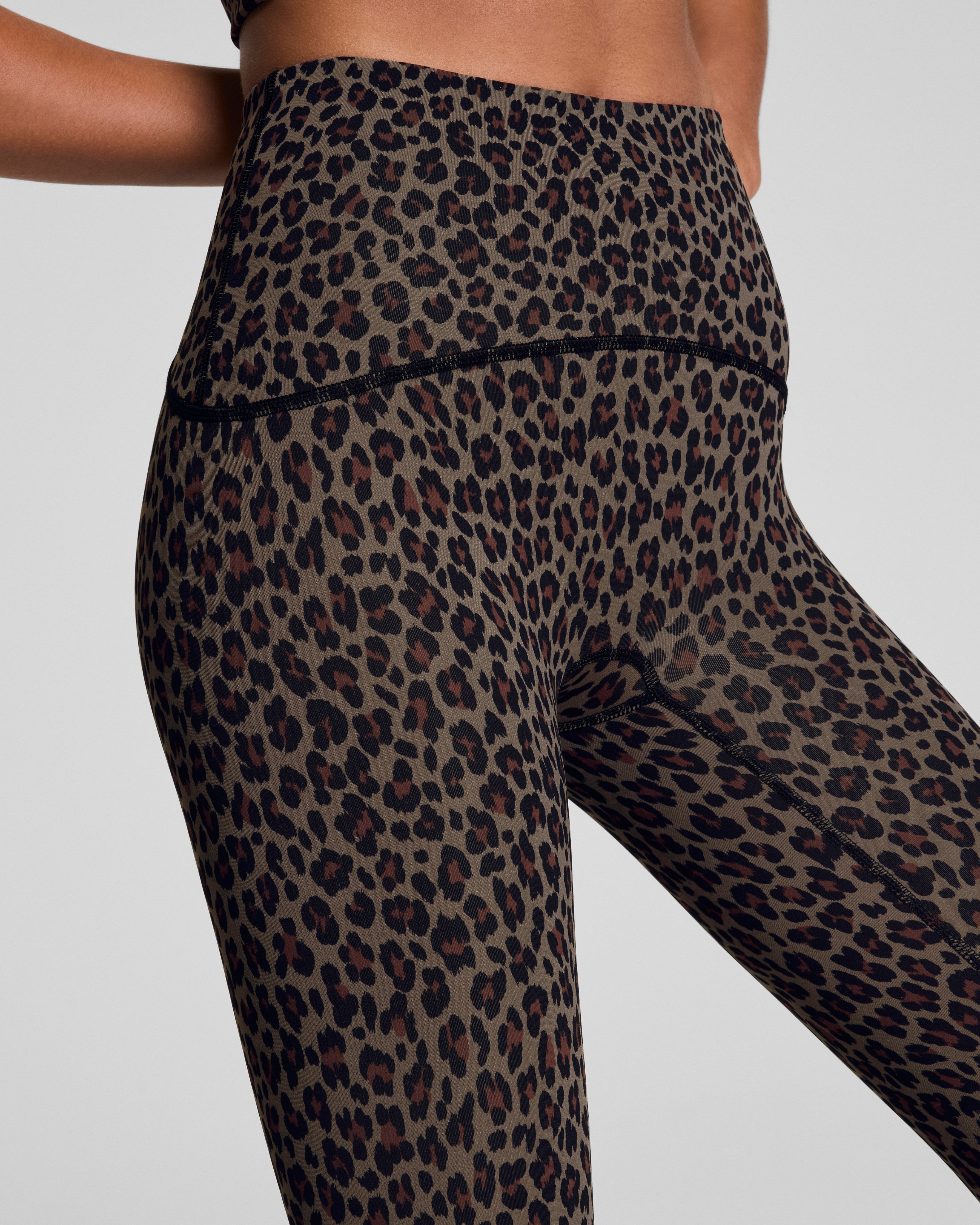 SPANXshape™ Booty Boost® Leopard Print 7/8 Leggings  Leopard Print