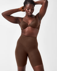 SPANXsculpt™ Seamless Power Mid-Thigh Short  Chestnut Brown