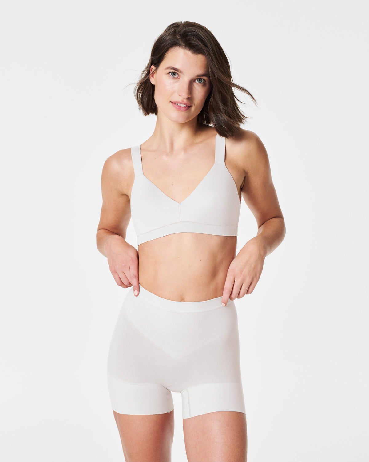 SPANXsculpt™ Seamless Power Shorty  White