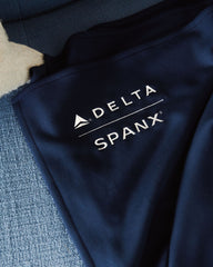 Delta x SPANX AirEssentials® Blanket  Timeless Navy
