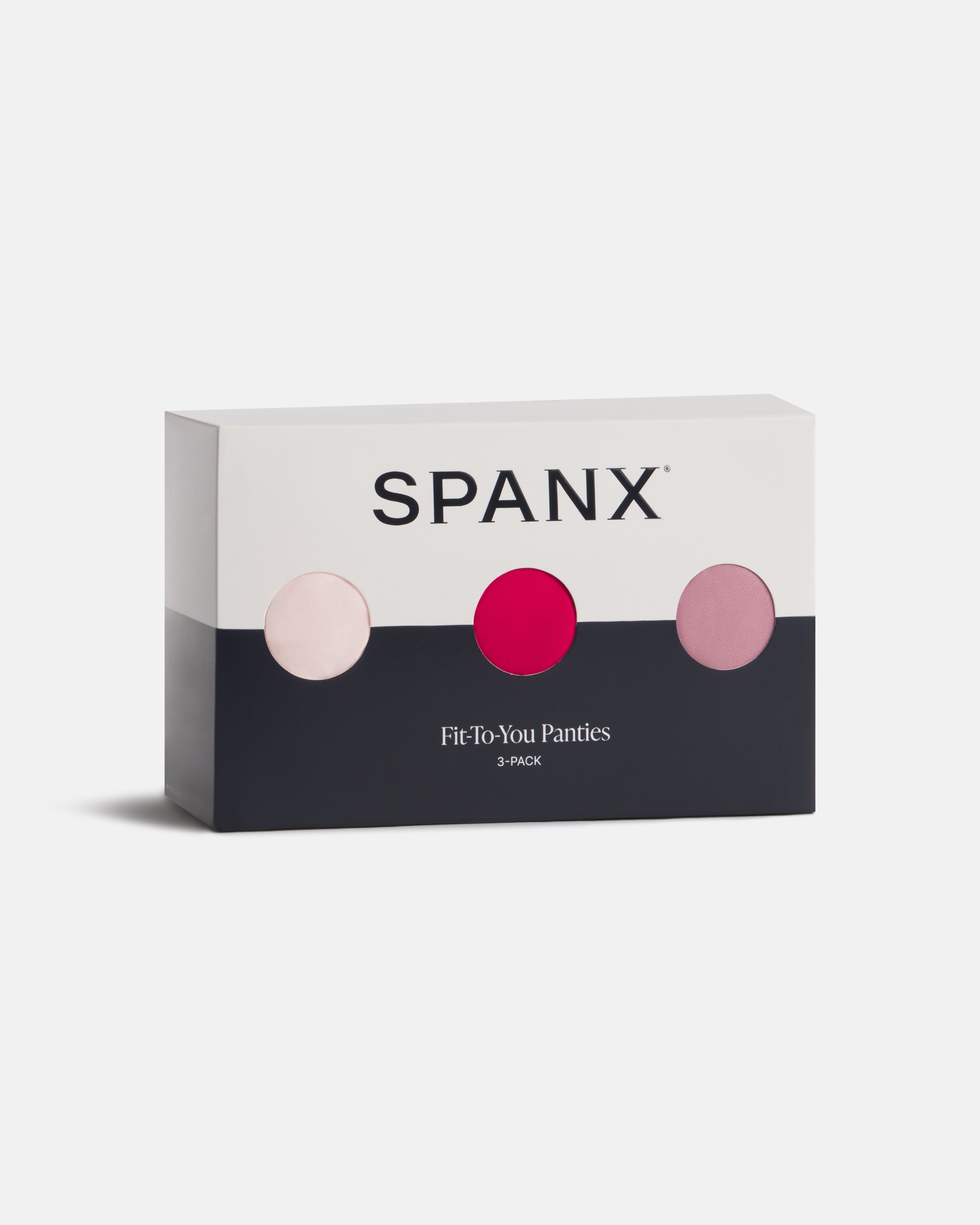 SPANXsmooth™ Fit-To-You Thong 3-Pack Box  Pink Blossom/Fuchsia/Rosa