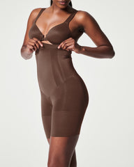 SPANXsculpt™ OnCore High-Waisted Mid-Thigh Short  Chestnut Brown