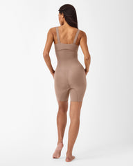 SPANXsculpt™ Seamless Power High-Waisted Mid-Thigh Short  Cafe Au Lait