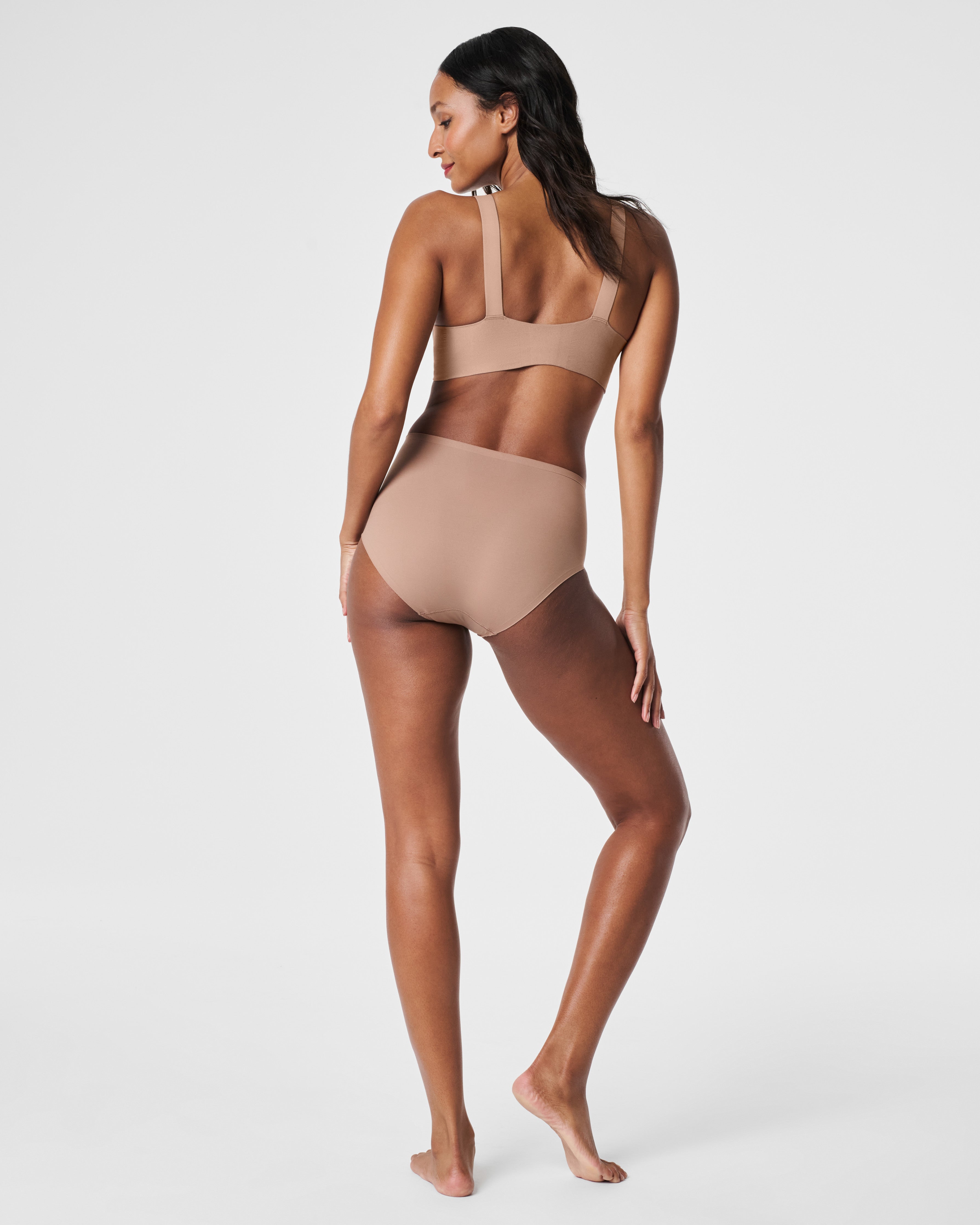 SPANXsmooth™ Fit-To-You Brief 3-Pack Box  Cafe Au Lait