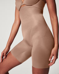 SPANXshape™ Invisible High-Waisted Mid-Thigh Short  Cafe Au Lait