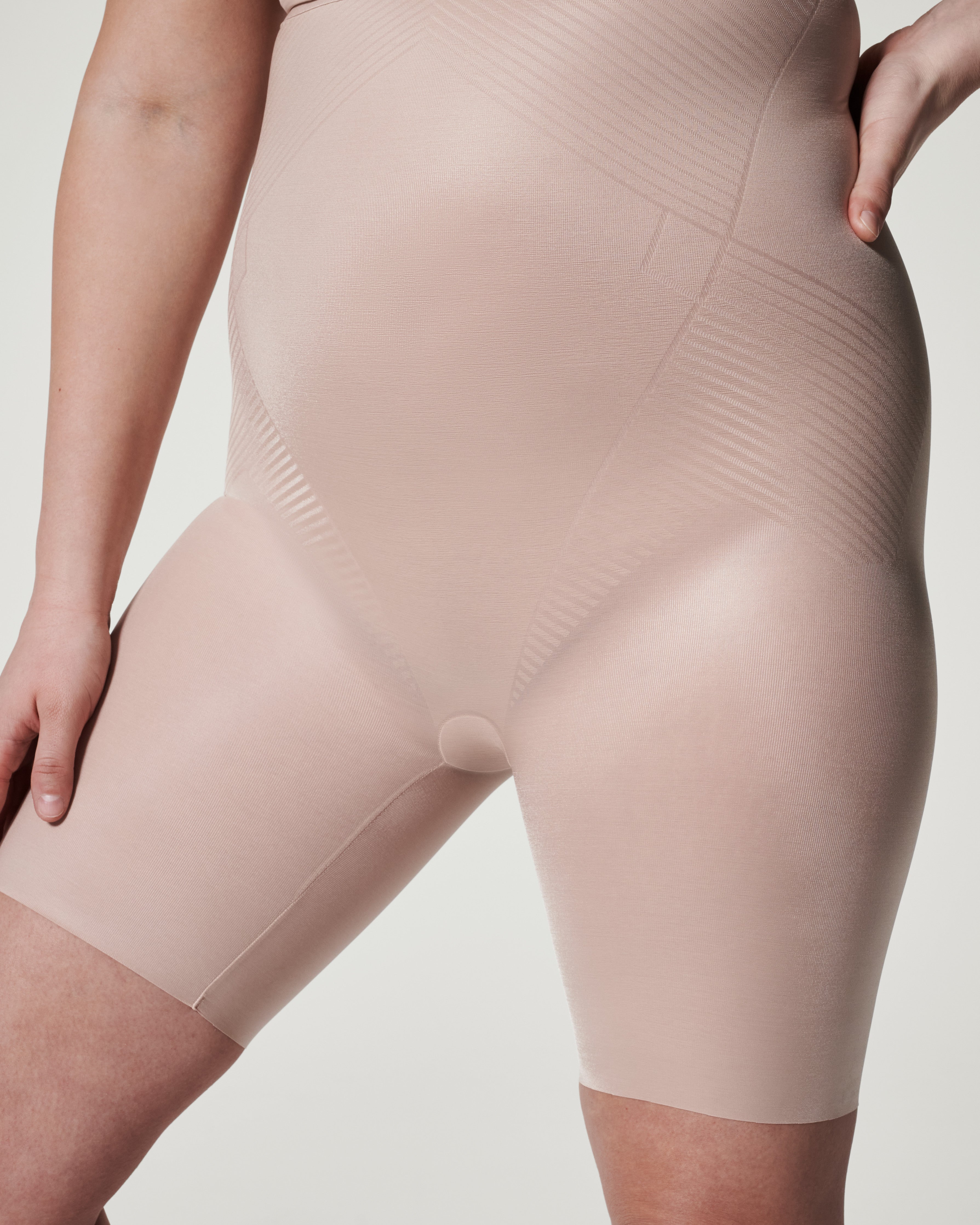 SPANXshape™ Invisible High-Waisted Mid-Thigh Short  Champagne Beige